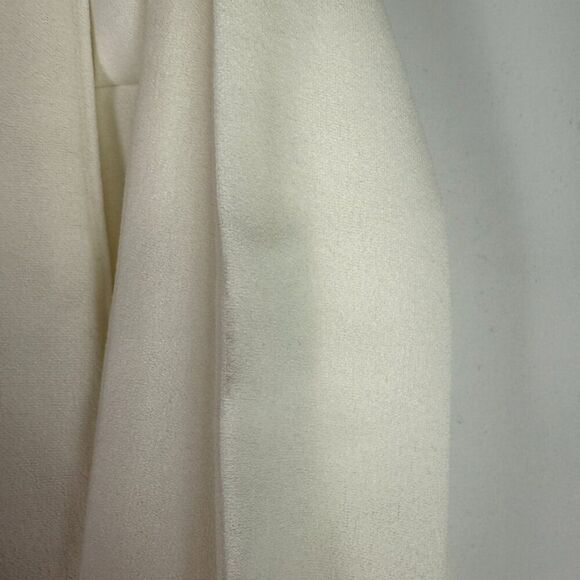 Show Me Your MuMu Paris Maxi Slit Gown White Stretch M - Picture 10 of 13